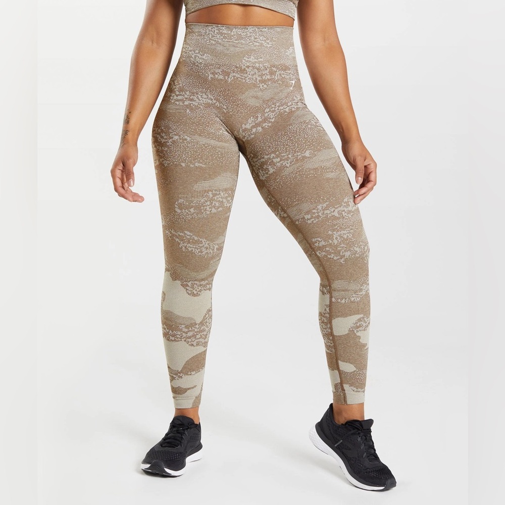Gymshark adapt camo seamless leggings never worn size small